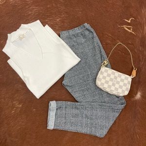 Forever21 plaid legging